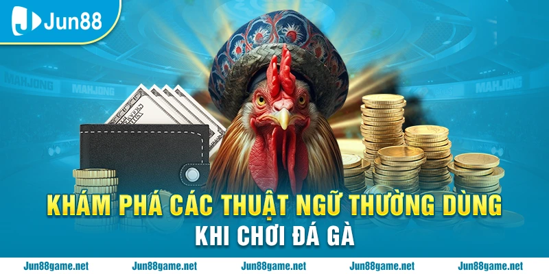 Khám phá các thuật ngữ thường dùng khi chơi đá gà